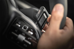 Custom-designed NORLUND paddle shifters for Mercedes G Wagon driving experience