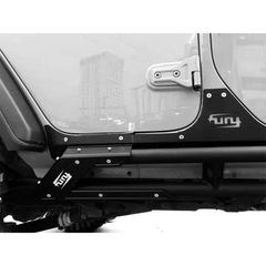 fury rocker panel close up view