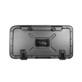 jeep wrangler jl side window tool box front view of tool box carbon fiber