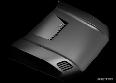URNIETA Toyota Land Cruiser Prado 250 Carbon Fiber Hood