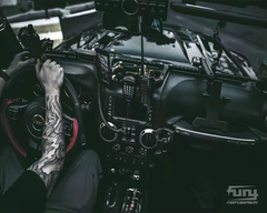 Jeep Wrangler JK off-road dash accessory mount – FURY Gravity Armory
