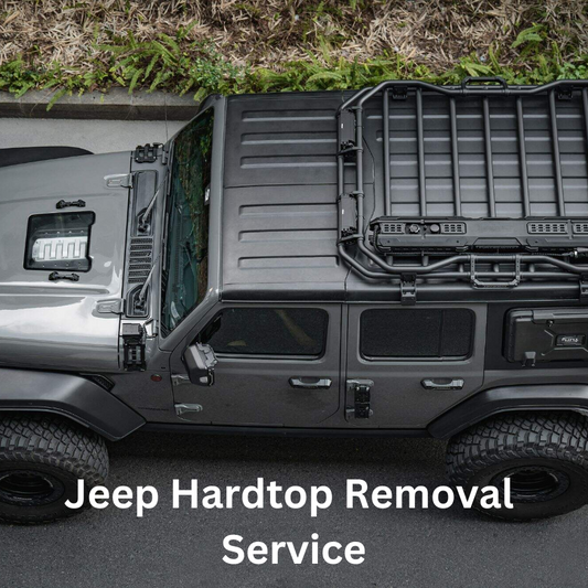 Convenient Jeep Hardtop Removal Service in Denver