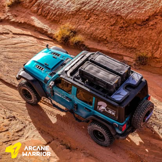 Arcane Warrior Roof Rack for Jeep Wrangler: The Perfect Adventure Companion