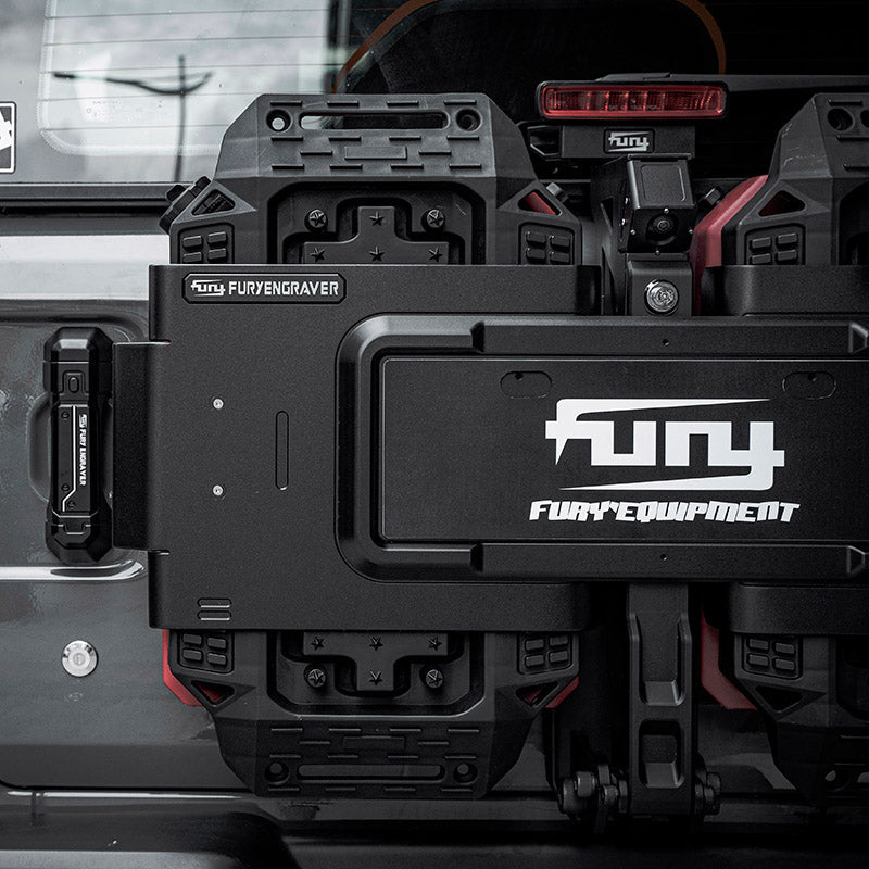 FURY Awaken Tailgate Integrated Equipment Kit for Jeep Wrangler