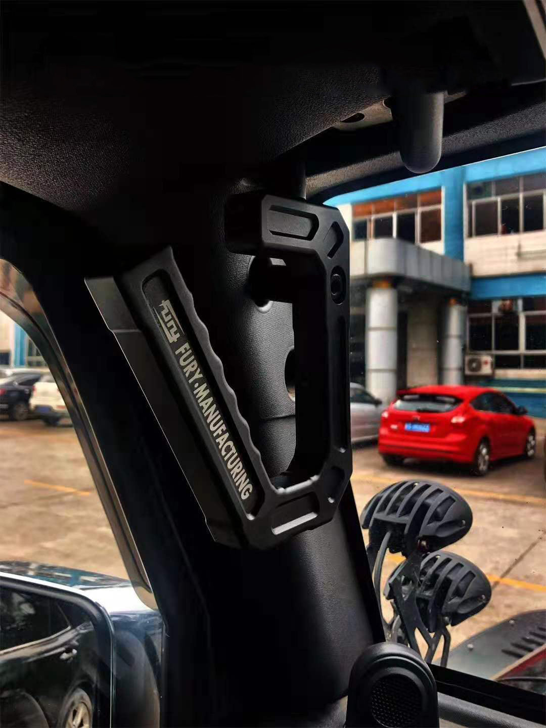 FURY Gravity Armory Series A-pillar Grab Handle For Jeep Wrangler JK