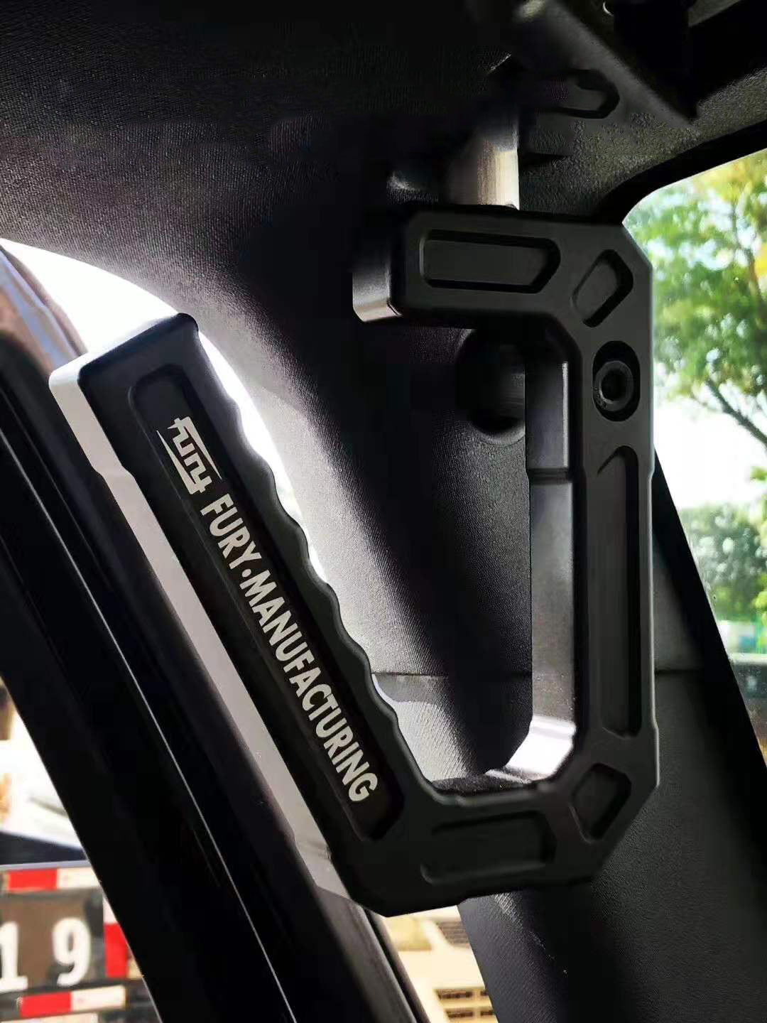 FURY Gravity Armory Series A-pillar Grab Handle For Jeep Wrangler JK