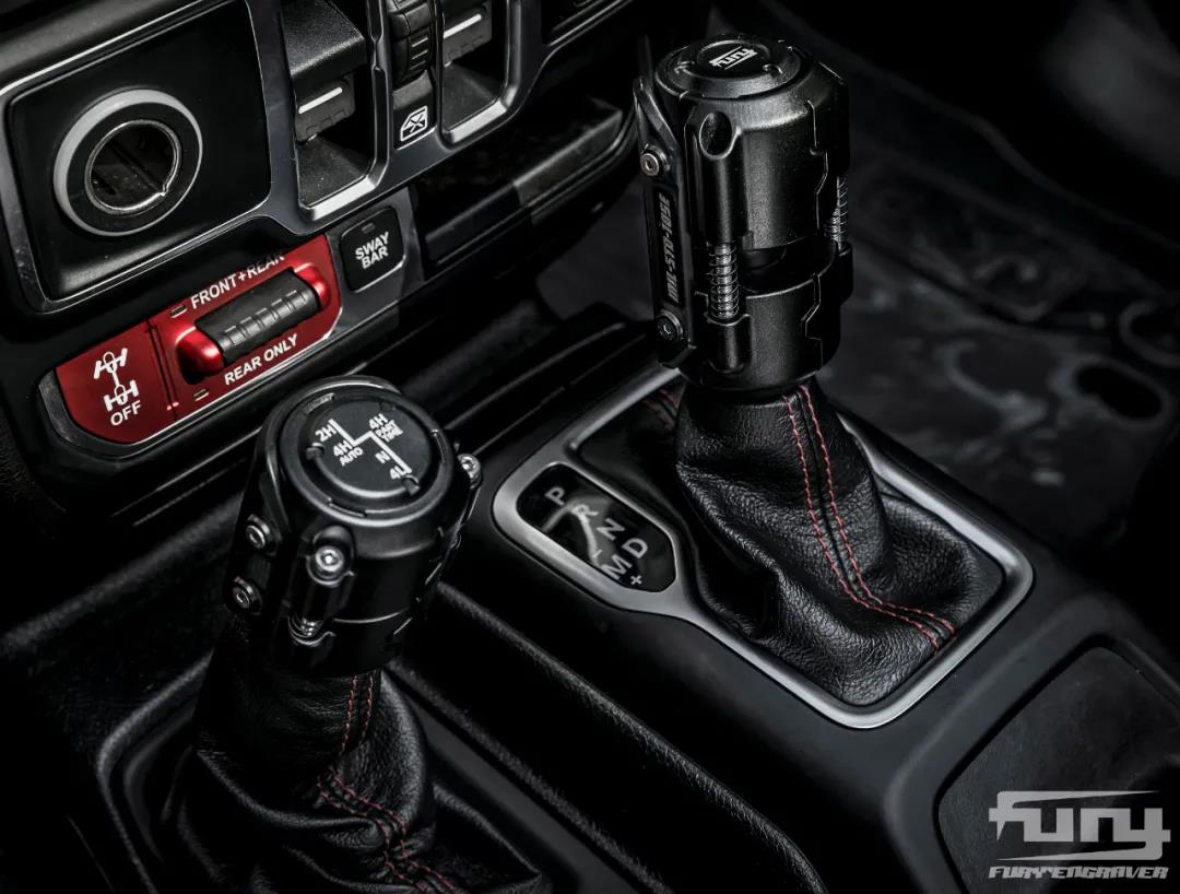 FURY Engraver Jeep Shift Knob