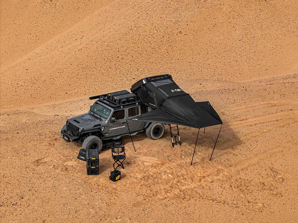 Arcane Warrior Awning For landing Hardshell Roof Top Tent