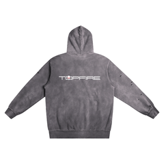 TopFire Jeep Wrangler Hand-Frayed Hoodie