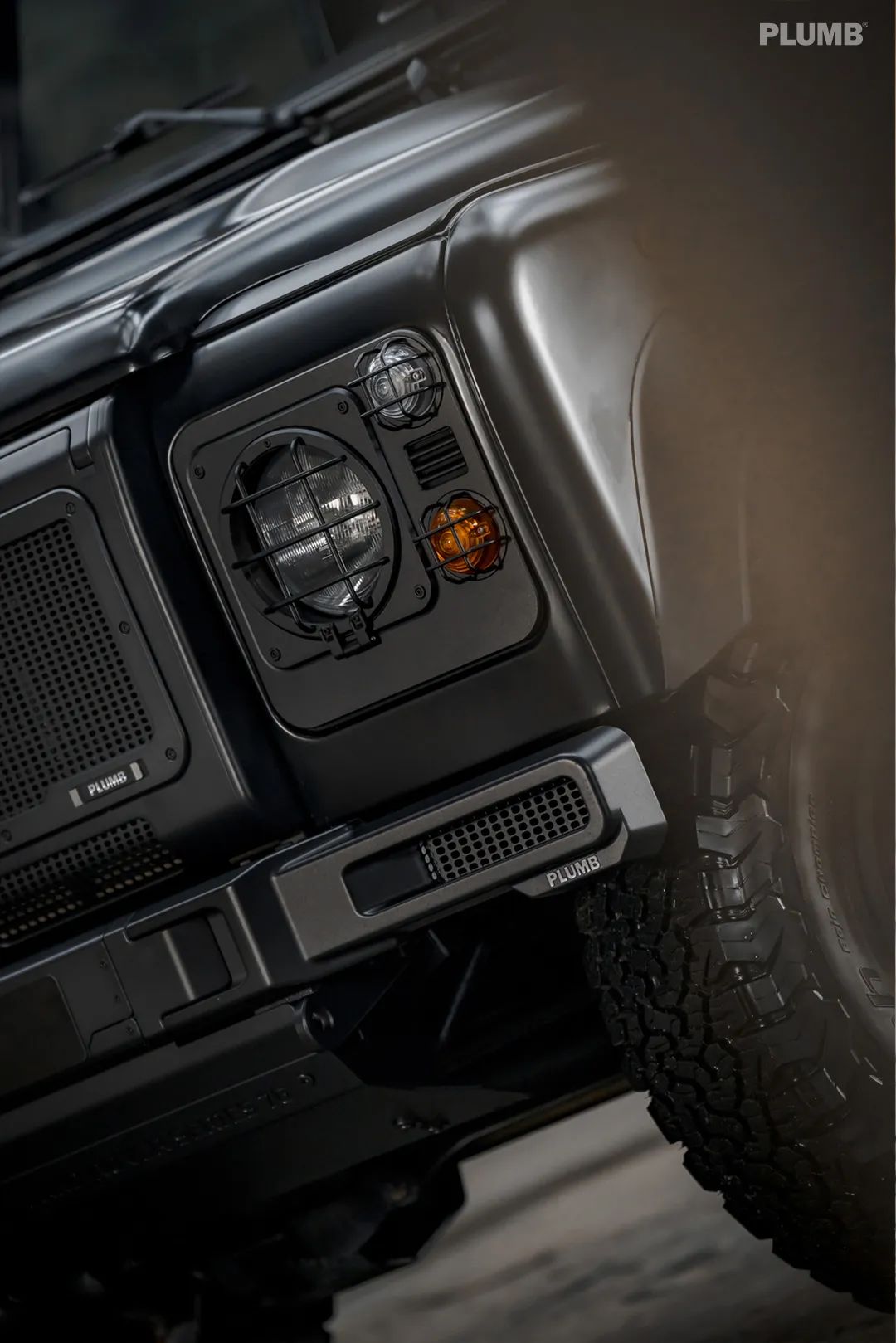 Land Rover Defender-Series 76 headlamp cover FOR Land Rover Defender 90 / 110 / 130（1990-2016）