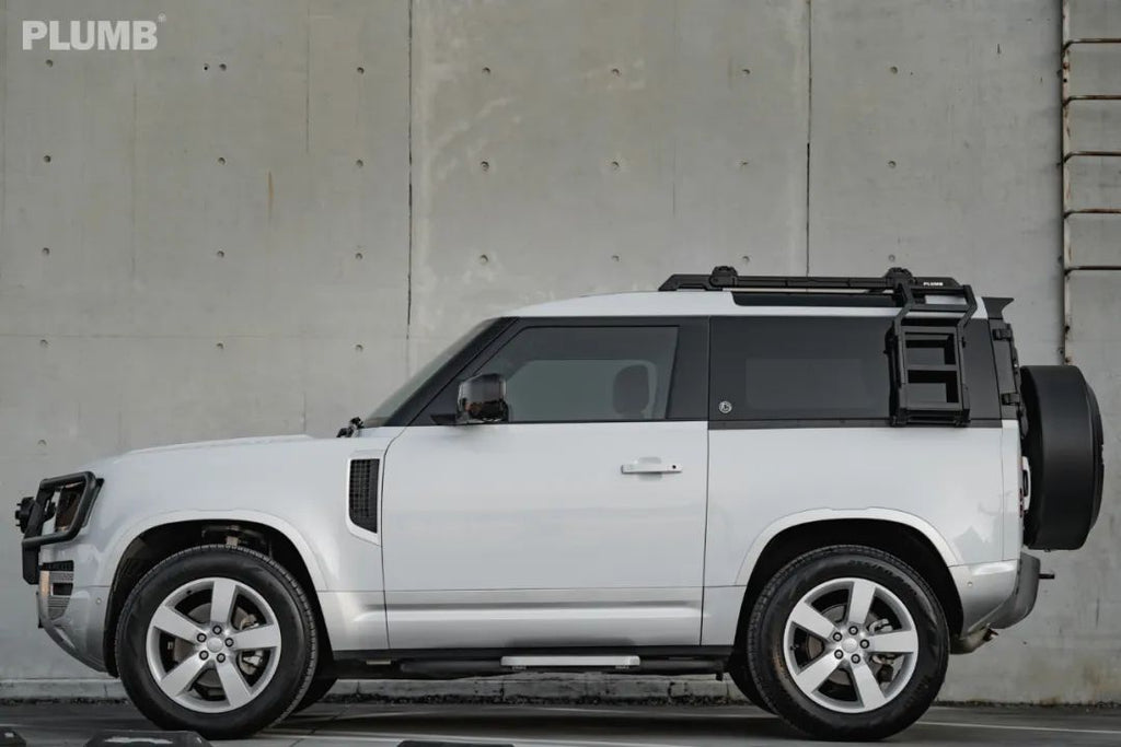 PLUMB "M-one" Series Roof Rack and Ladder For Land Rover Defender 90