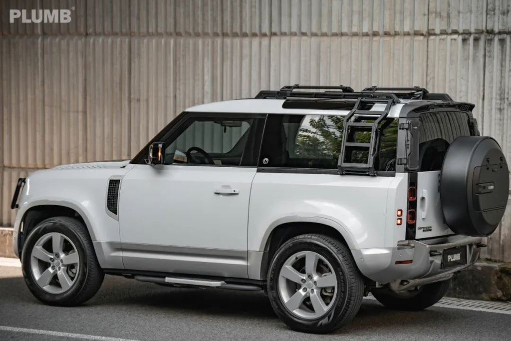 PLUMB "M-one" Series Roof Rack and Ladder For Land Rover Defender 90