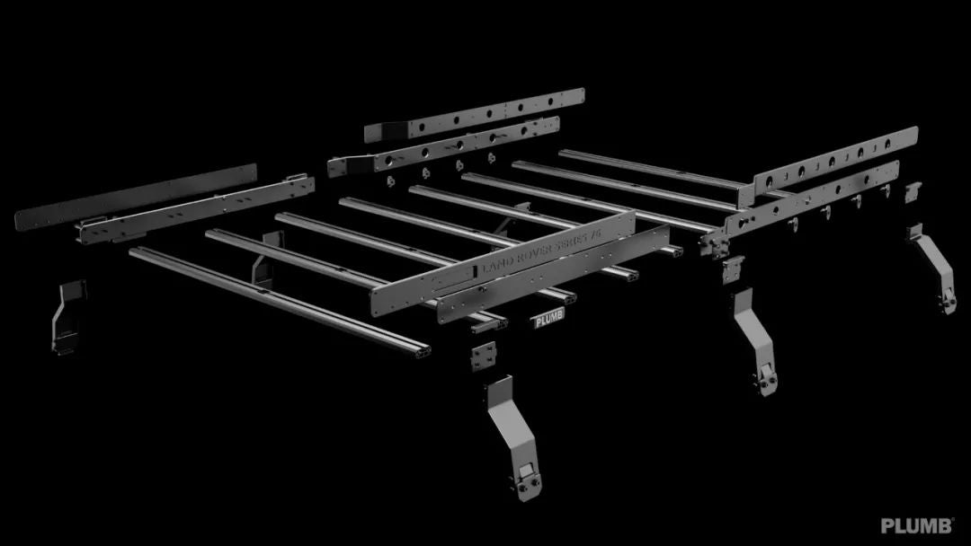 Land Rover Defender-Series 76 Roof Rack FOR Land Rover Defender 90 / 110 / 130（1990-2016）