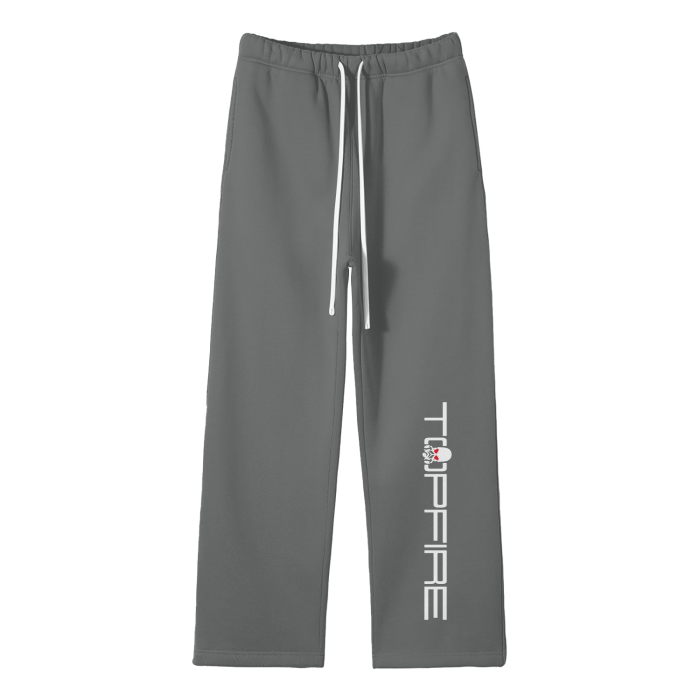 TopFire Designs Fleece Straight Leg SweatPants