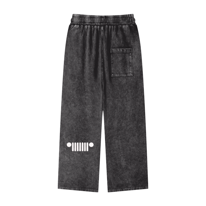 FURY Gravity Acid Wash Straight Leg Sweatpants