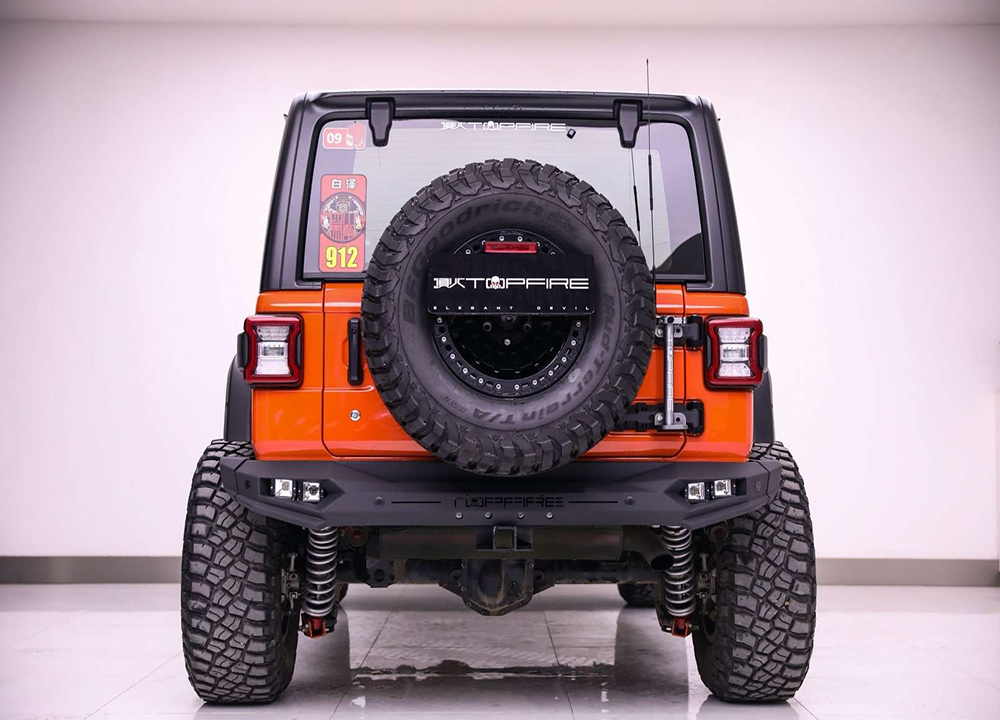 TopFire Blade Jeep Wrangler JL Rear Bumper