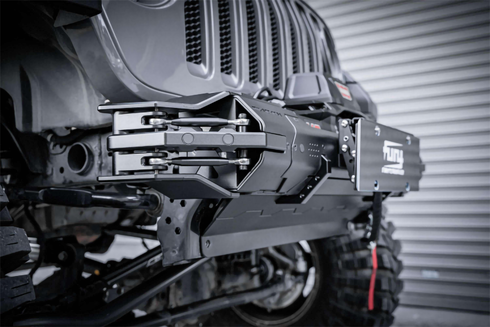 FURY Gravity front bumper for Jeep Wrangler JL & Gladiator with modular design