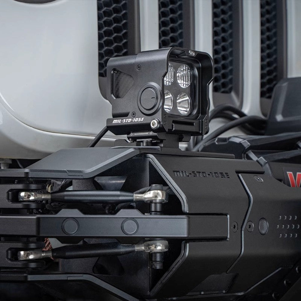 FURY Gravity A-Pillar LED lighting system for Jeep Wrangler JL & JT durability