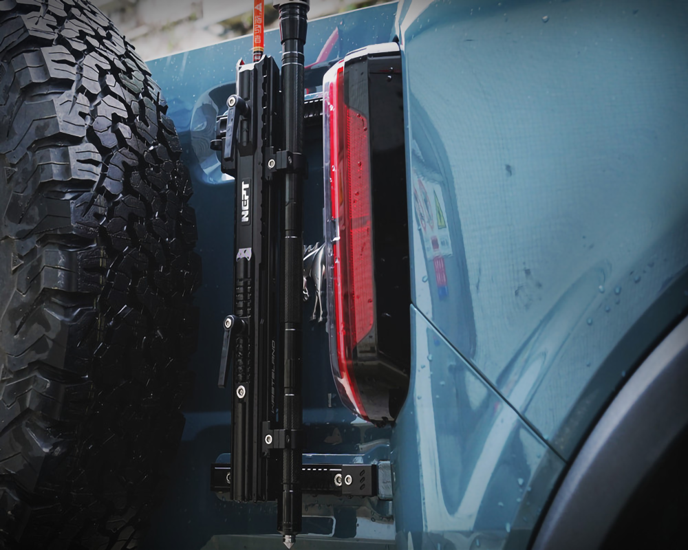 NEPT Wasteland Ford Bronco Flag Pole Mount