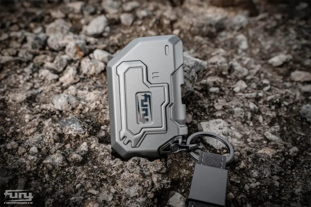 FURY Gravity key fob case with rugged design for Jeep Wrangler JL & JT