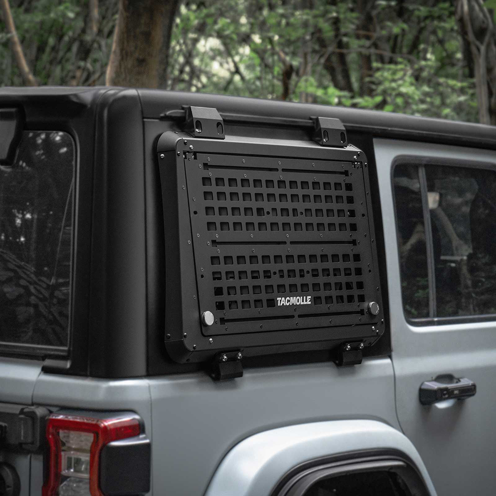 Rear Side Window Molle Panel For Jeep Wrangler JL