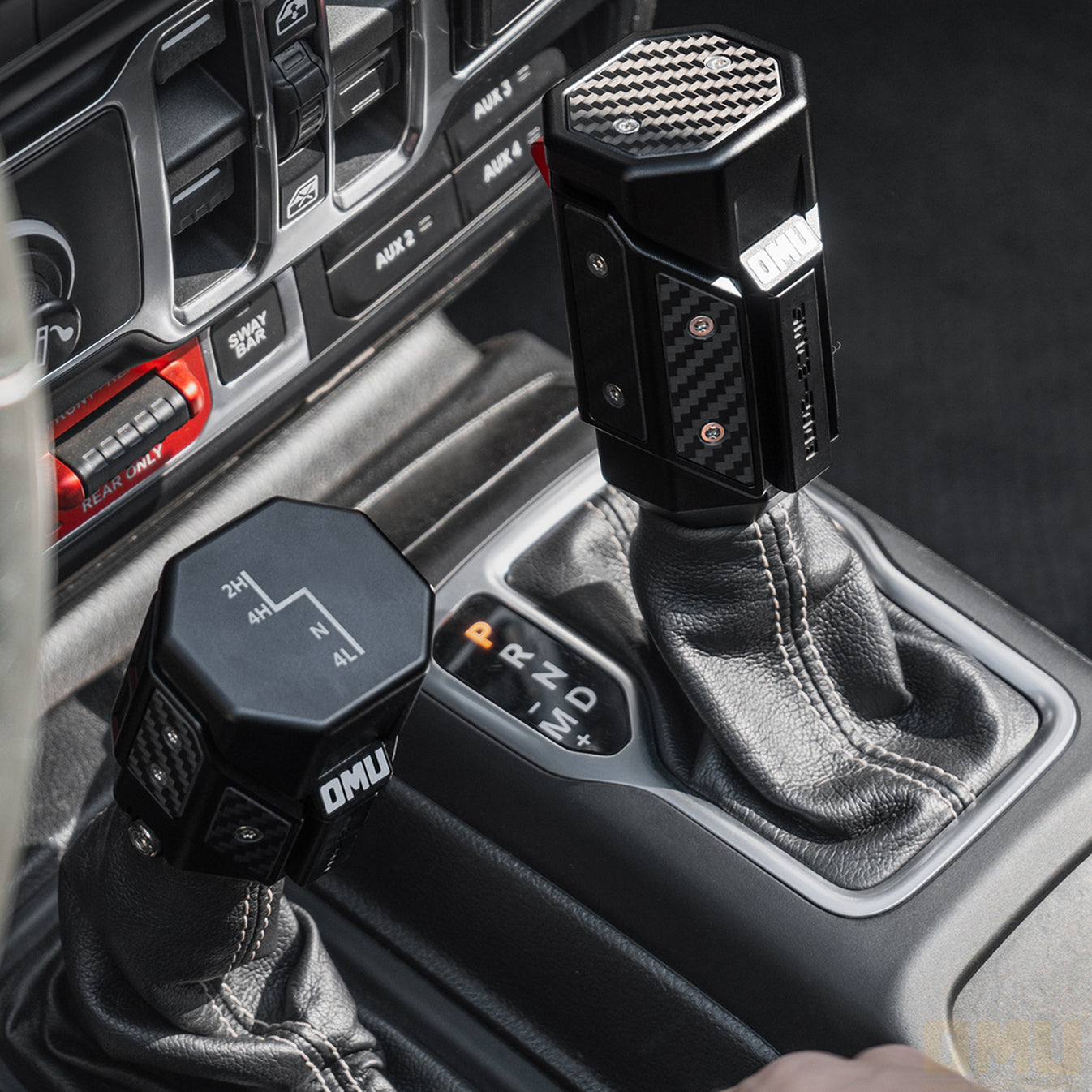 OMU Gear Lever Shift Knob For Jeep Wrangler