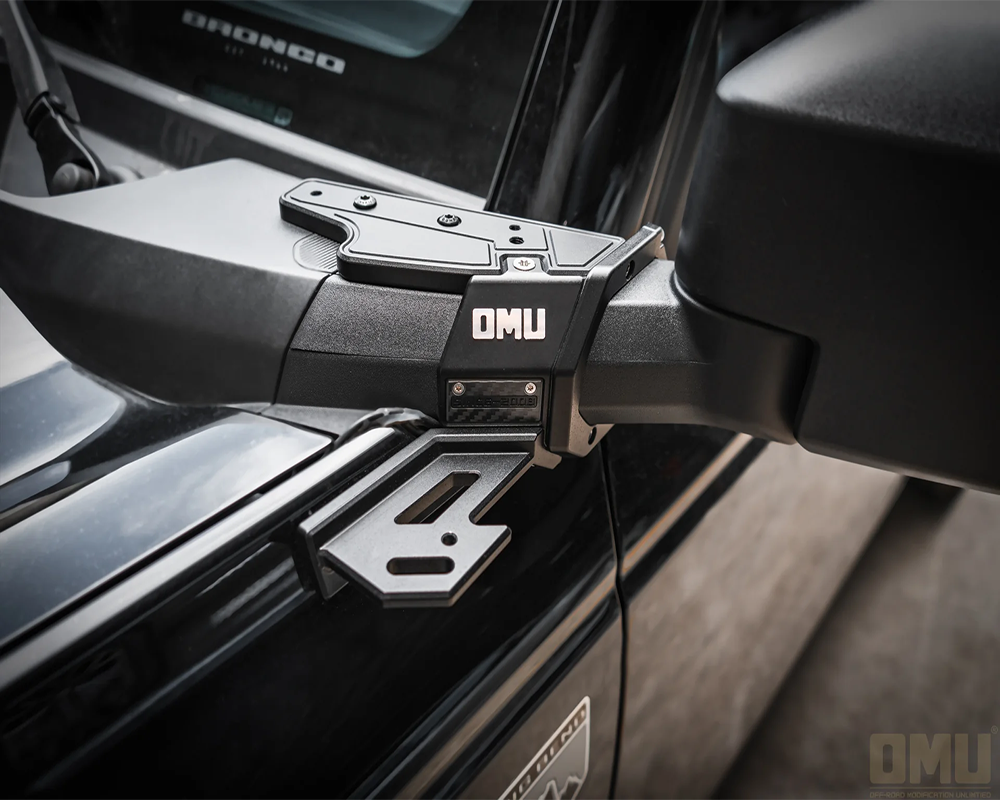 OMU Aluminum A-Pillar Light Mount For Ford Bronco