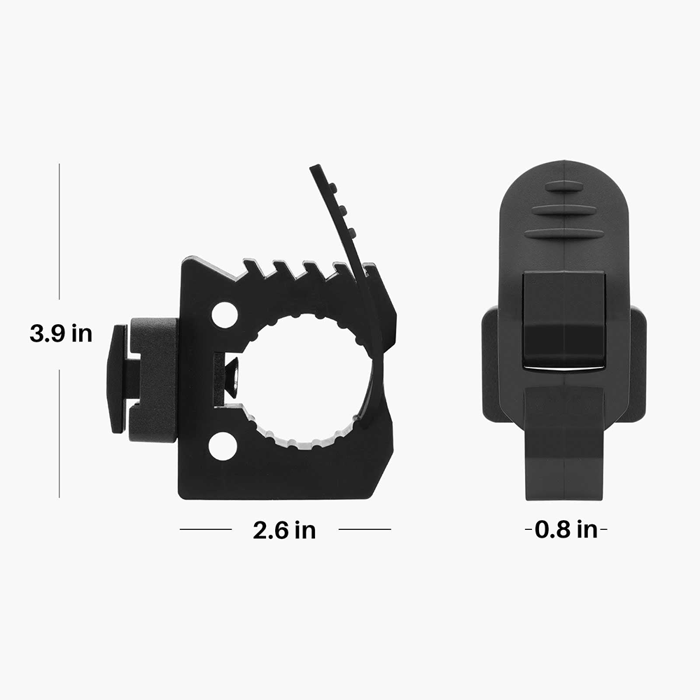 Molle Panel Quick Release Rubber Clamp 2 pack