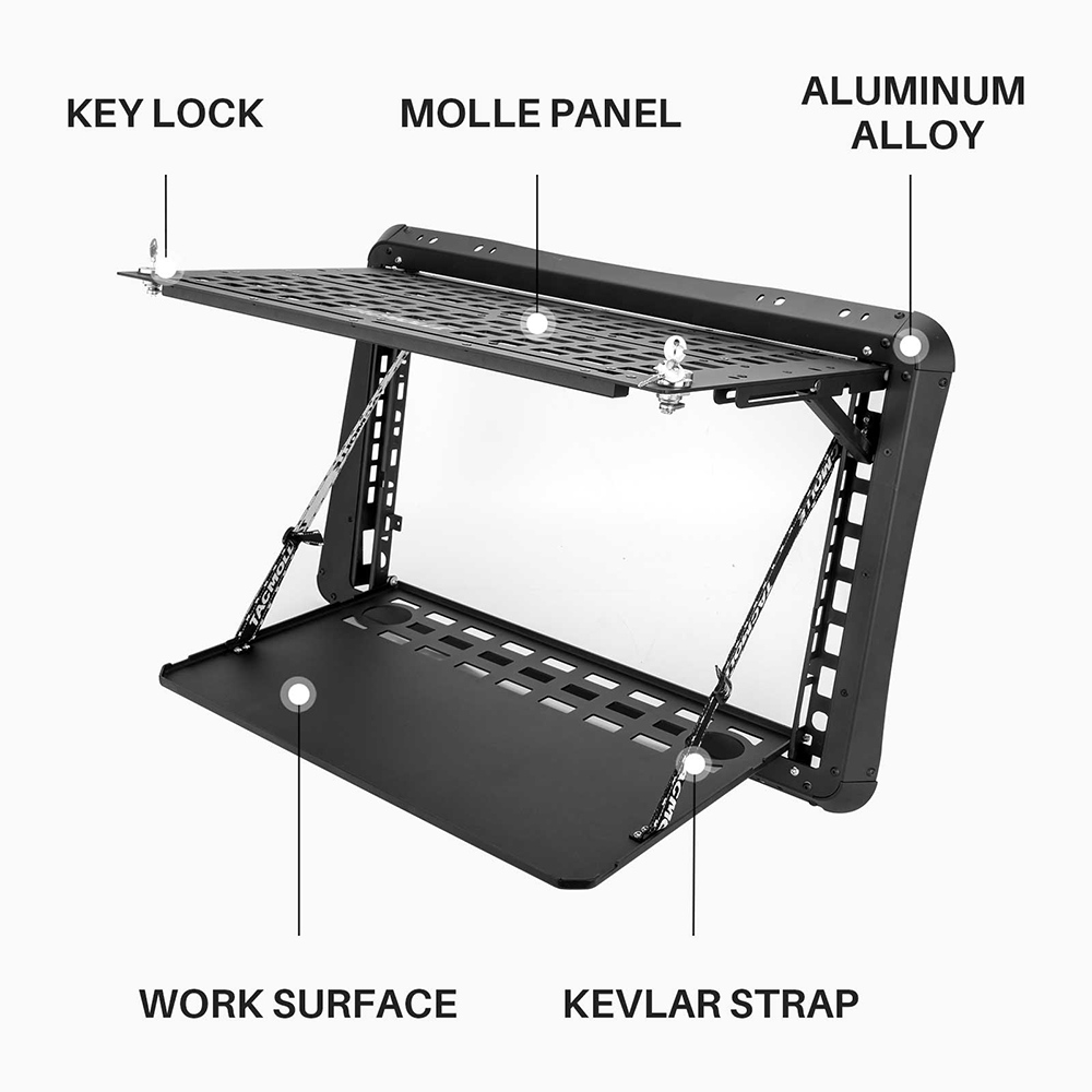 Rear Side Window Molle Panel For Jeep Wrangler JL