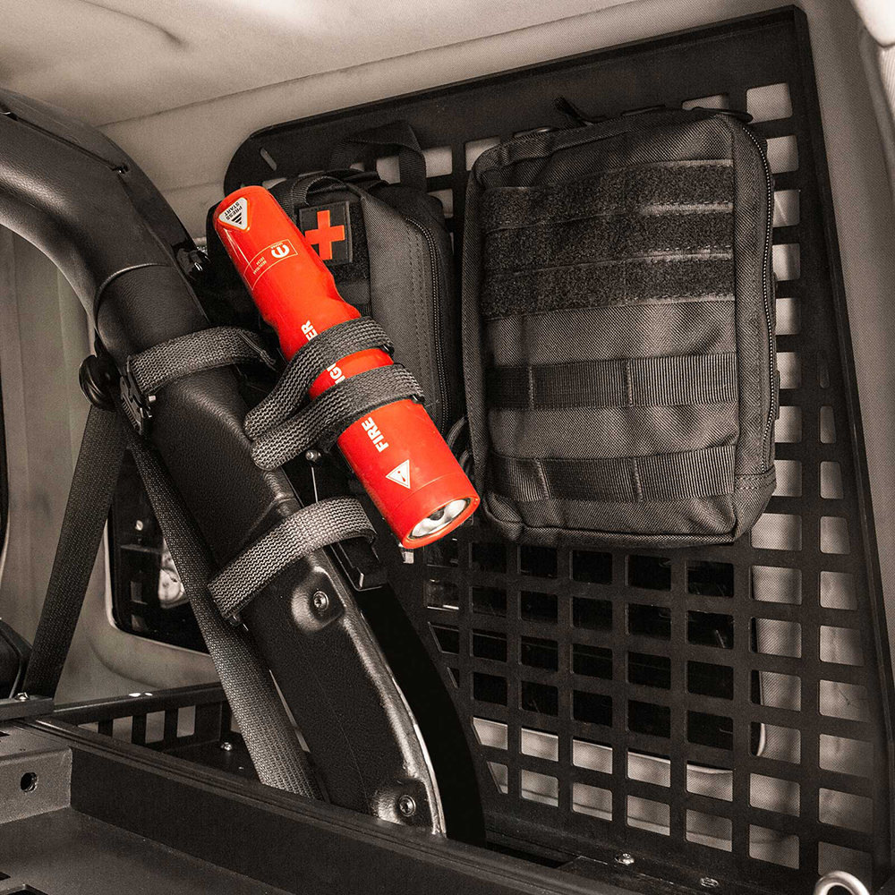 Rear Cargo Rack With Molle Panels For Jeep Wrangler