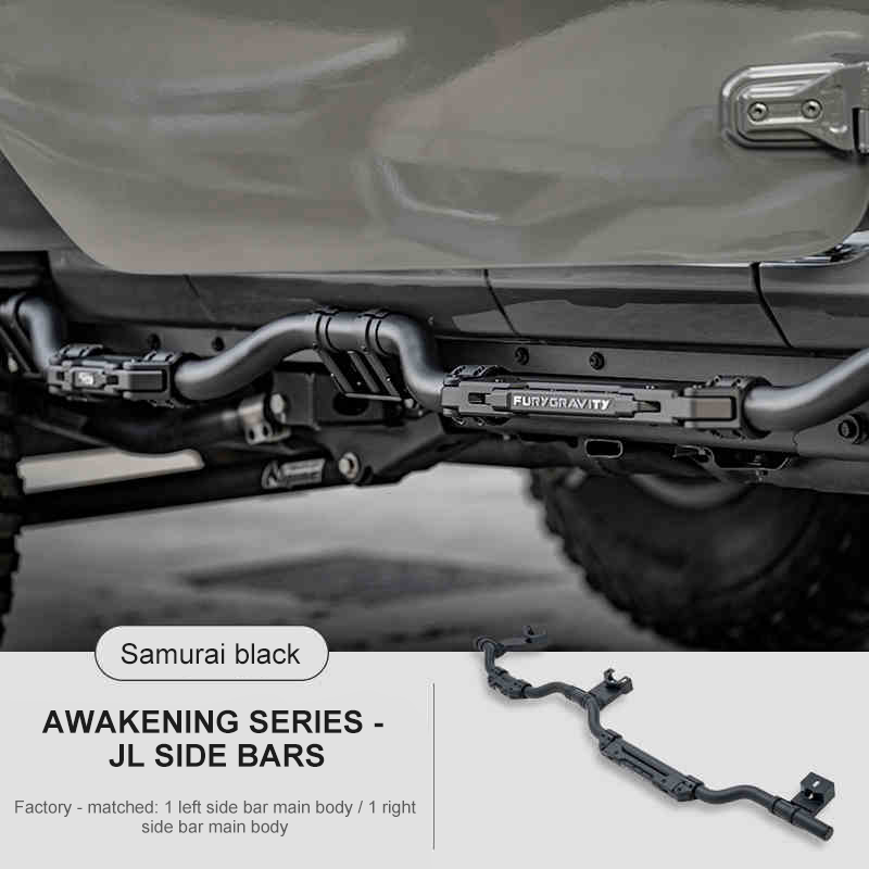 FURY Awaken Jeep Wrangler Side Steps