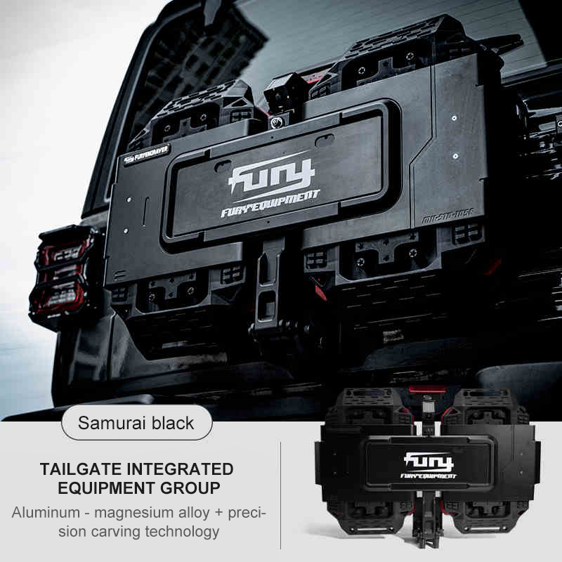 FURY Awaken Tailgate Integrated Equipment Kit for Jeep Wrangler