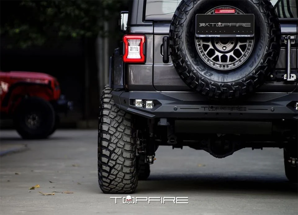 TopFire Blade Jeep Wrangler JL Rear Bumper