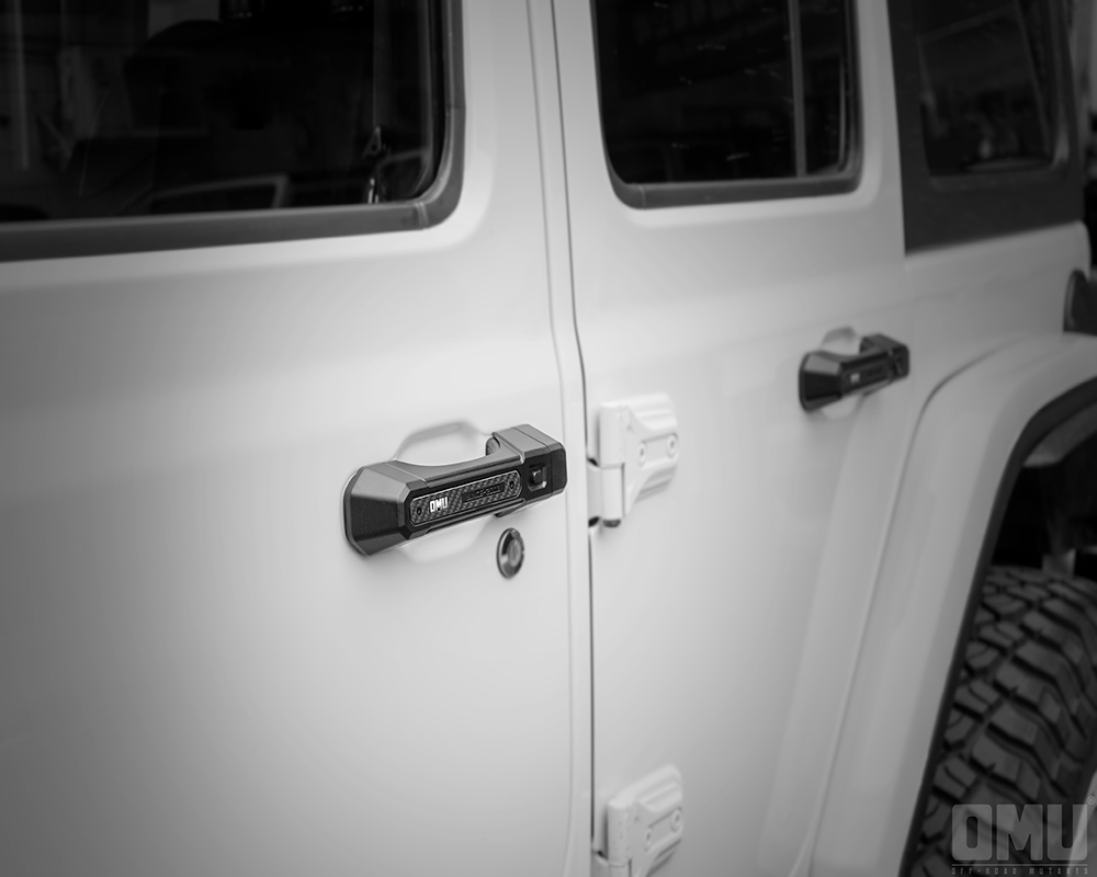 OMU Aluminum Door Handle Covers For jeep Wrangler