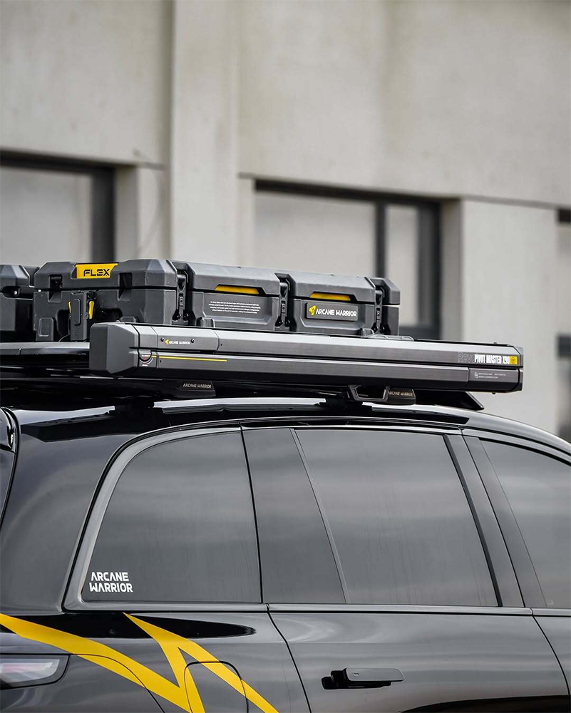 Arcane Warrior Telescopic Side Pivot Ladder