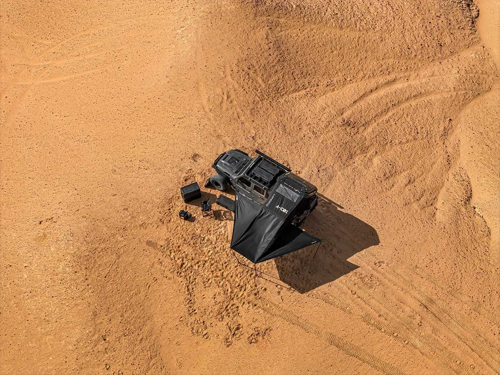 Arcane Warrior Awning For landing Hardshell Roof Top Tent