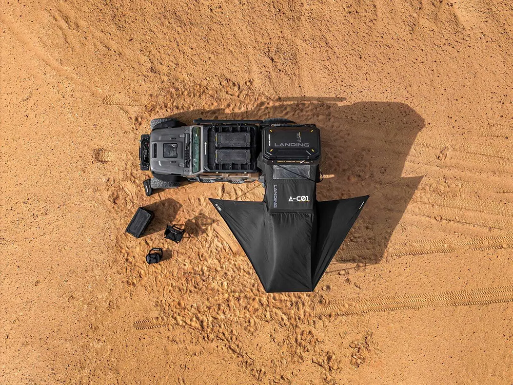 Arcane Warrior Awning For landing Hardshell Roof Top Tent