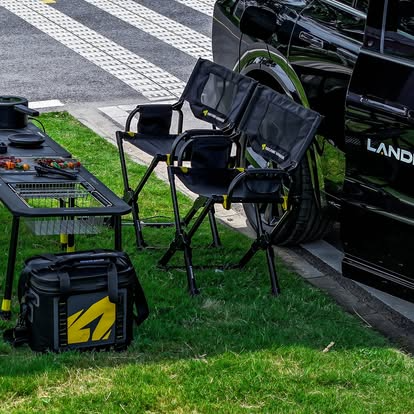 Arcane Warrior heavy-duty folding chair for rugged terrain and outdoor use