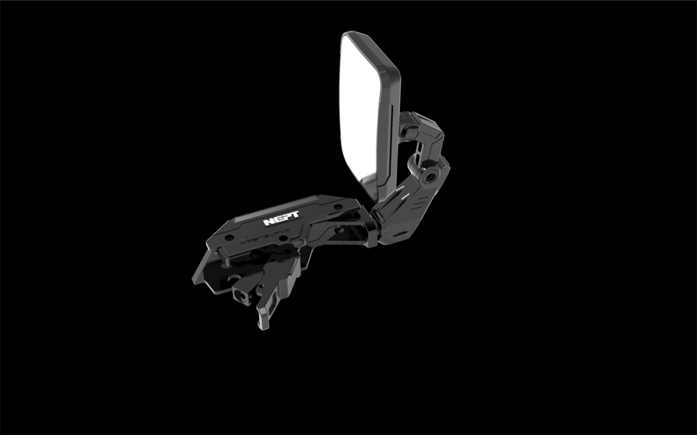 NEPT Wasteland Ford Bronco Quick-Release Blind Spot Hood Mirror