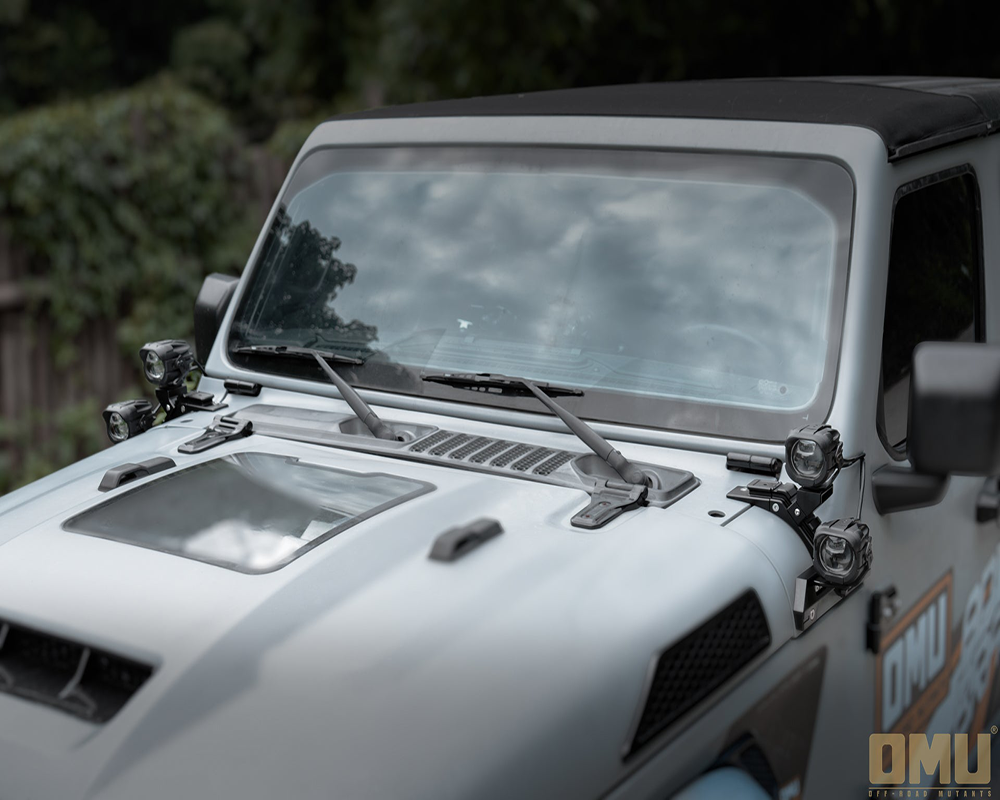 OMU A-Pillar Light Mount For Jeep Wrangler