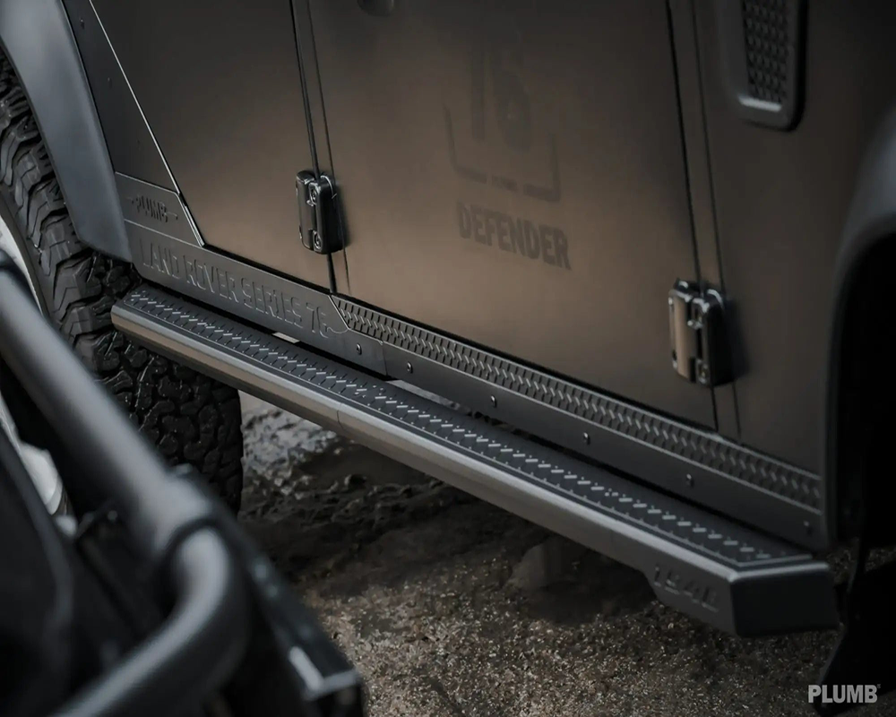 PLUMB Land Rover Classic Defender Series 76 Side Step Kit