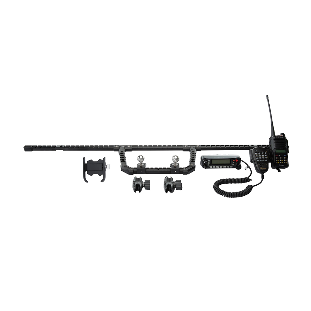 FURY Gravity Armory central dash rail for Jeep Wrangler JK accessories