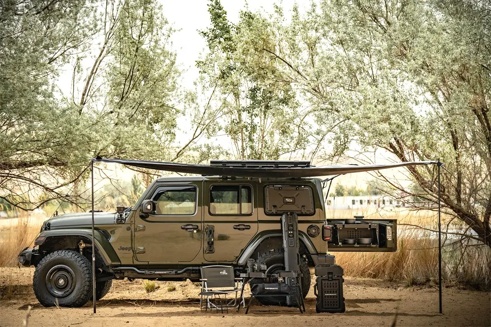 FURY Gravity Jeep Wrangler Side Tent Awning