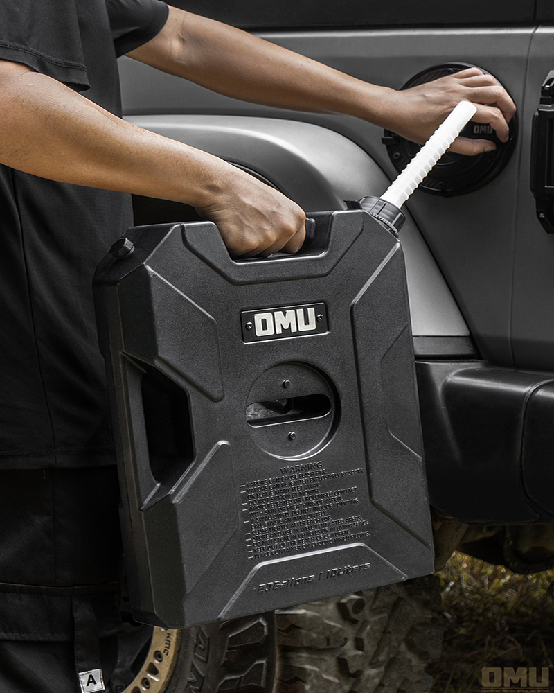 OMU 10L Door Hinge Storage Jerry Can For Jeep Wrangler