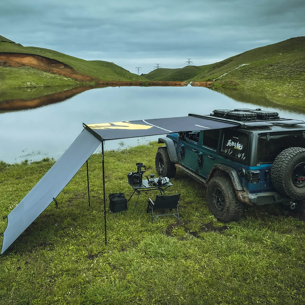 Arcane Warrior Side Tent Canopy For Jeep Wrangler