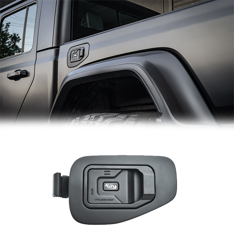 FURY Awaken Jeep Gladiator Aluminum Fuel Door