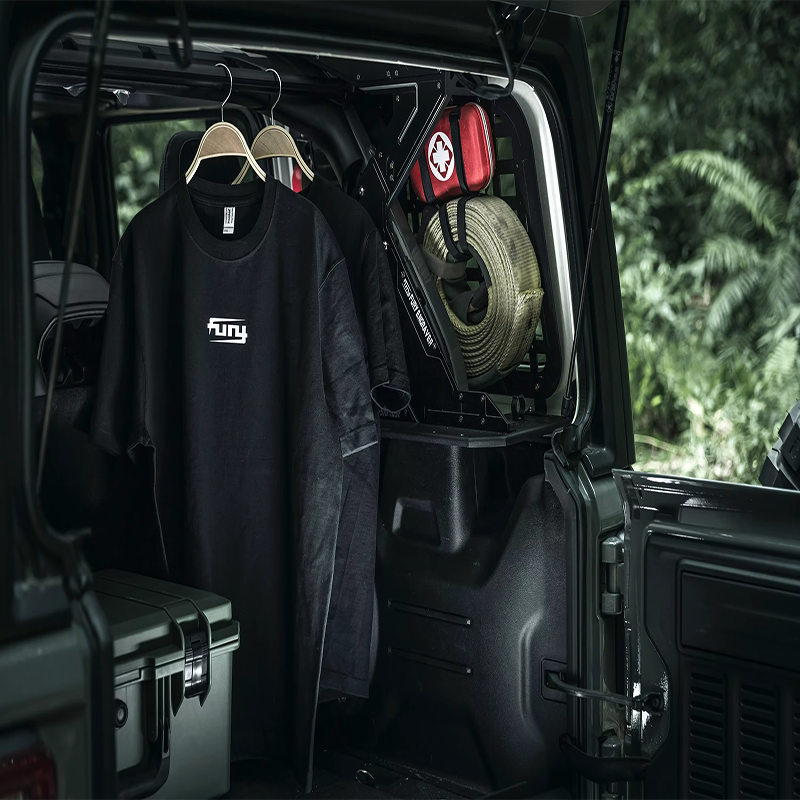 FURY Awaken Jeep Wrangler Interior Cargo Rack