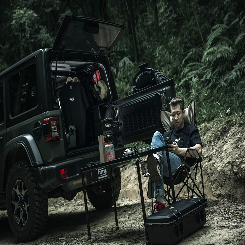 FURY Awaken Jeep Wrangler Interior Cargo Rack