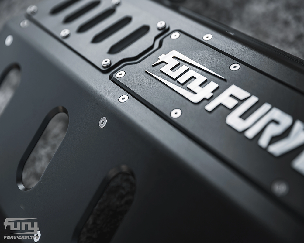 FURY Armory Jeep Muffler Skid Plate