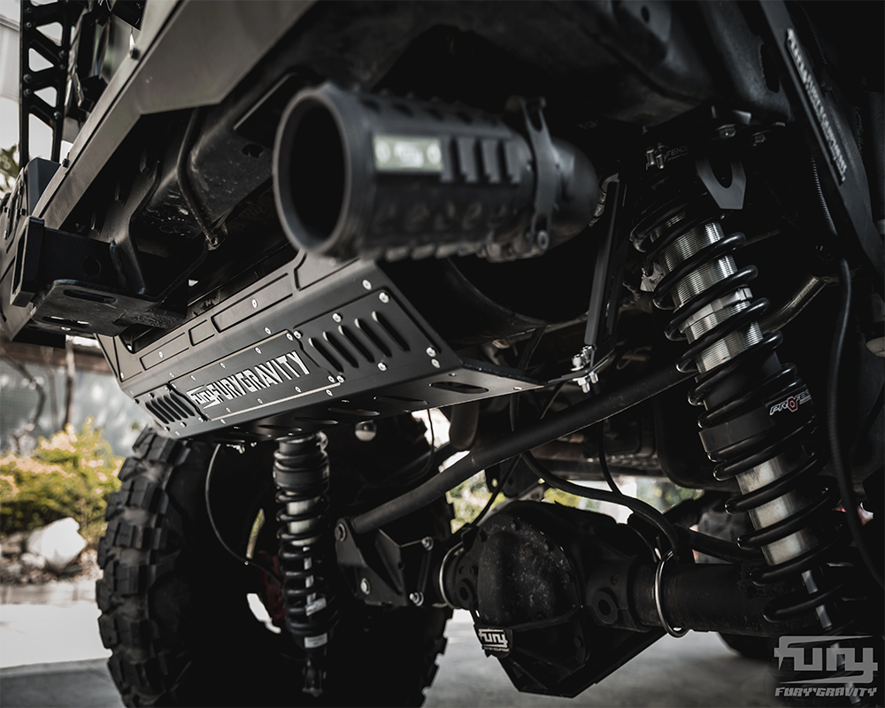 FURY Armory Jeep Muffler Skid Plate